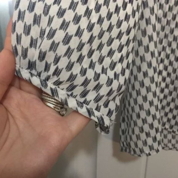 H&M Print Long sleeve Blouse size 14 - Picture 5 of 17